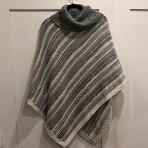 White House Black Market poncho